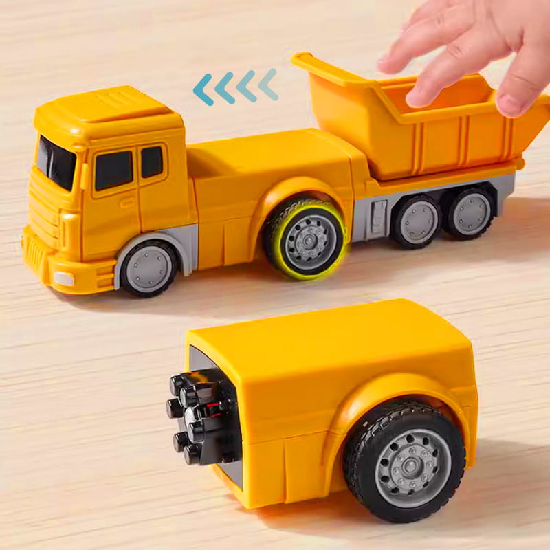 🔥 Vente chaude 50% de réduction 🔥 Transformation magnétique ingénierie automobile assemblage jouets
