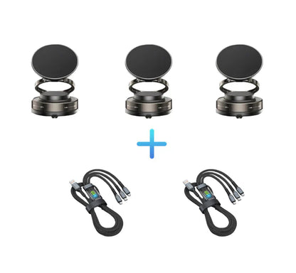 🔥Achetez plus économisez plus 🔄Support Téléphone Magnétique sous Vide Réglable à 360°📱🚗