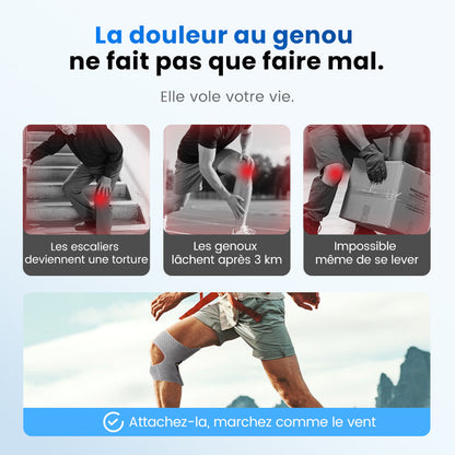 🔥Genouillère ajustable de protection du genou pour le sport💥