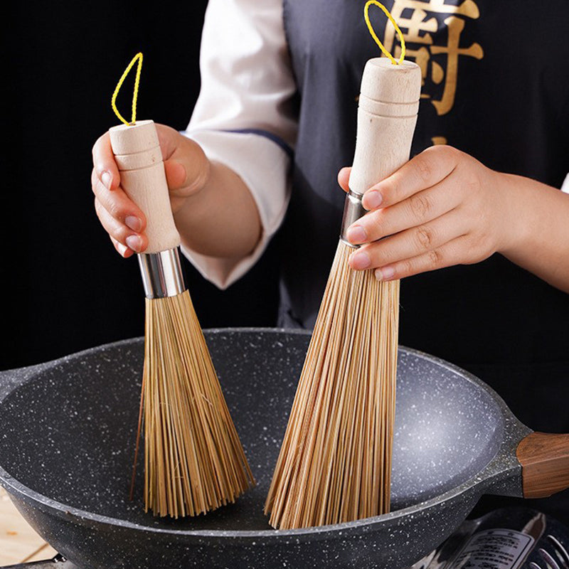 Brosses de Cuisine en Bambou Naturel