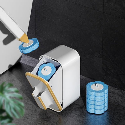 PLUS DE 50 000 UNITÉS VENDUES !🚽💦Ensemble innovant de brosses de toilettes jetables à fixation murale✨