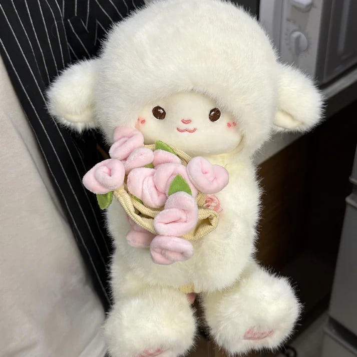 💕Rosie l'agneau – Bouquet cadeau Sweetheart💕