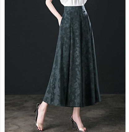 Pantalon à taille haute