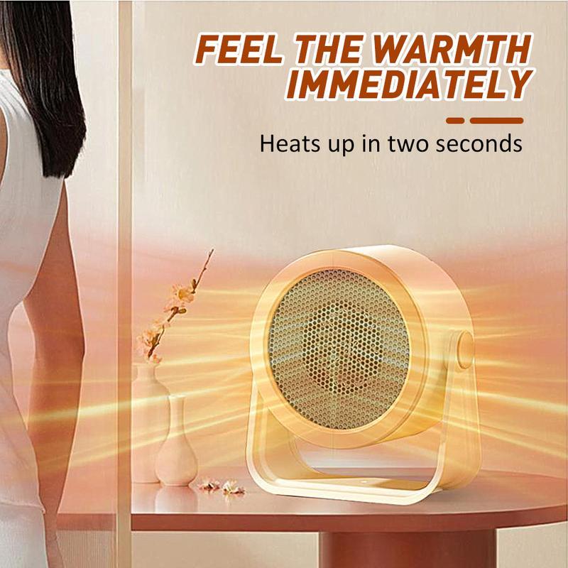 🔥 50% DE RÉDUCTION ! ❄️ Chauffage Instantané Portable – Mini Bureau & Extérieur, Chauffage Rapide & Économe ⚡✨