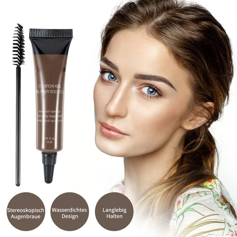 🔥 Achetez 1, obtenez 1 GRATUITEMENT ! 🔥 Gel teinture pour sourcils longue tenue – Waterproof, 24h & naturel 🥰💄