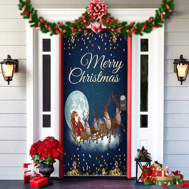 🎄Offres anticipées de Noël - 50 % de réduction🎅Décorations de Noël 2024 pour porte d'entrée🎅