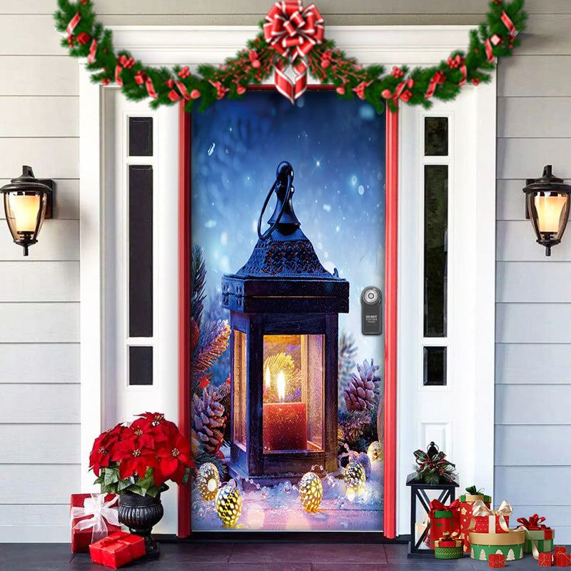 🎄Offres anticipées de Noël - 50 % de réduction🎅Décorations de Noël 2024 pour porte d'entrée🎅