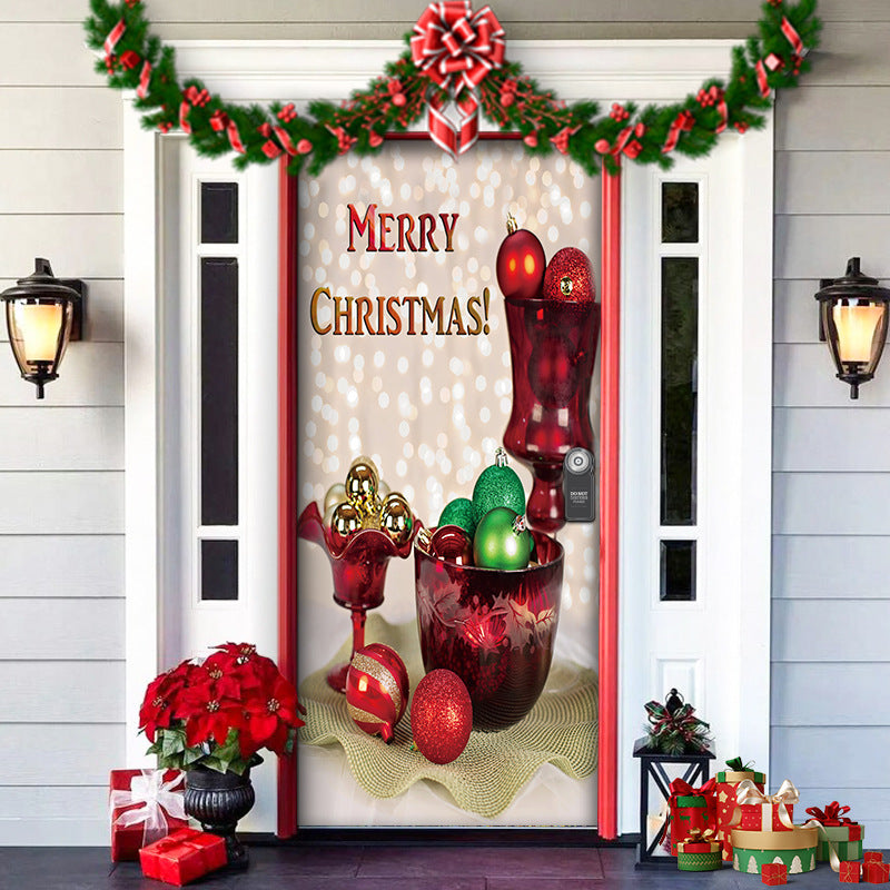 🎄Offres anticipées de Noël - 50 % de réduction🎅Décorations de Noël 2024 pour porte d'entrée🎅