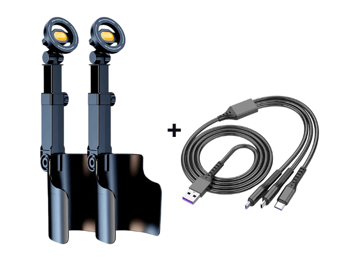 Support de téléphone pour porte-gobelet de voiture – Réglable à 360°, aimant N52 puissant, utilisation à une main, compatible avec tous les téléphones, modèles magnétique et à pince pour une conduite sécurisée