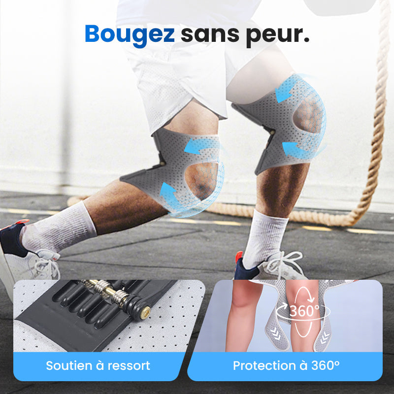 🔥Genouillère ajustable de protection du genou pour le sport💥
