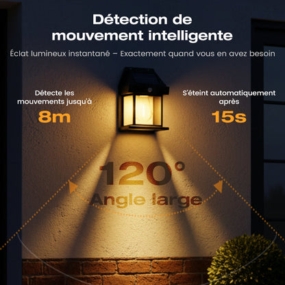 Black Friday : -50% sur TOUT ! 🔥Applique murale solaire à détecteur de mouvement en tungstène