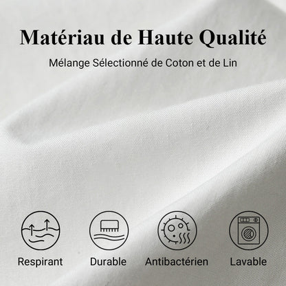 📢📢50 % de réduction !! ⏰⏰🍀 Robe à Col Rond à Imprimé Botanique – Vente de Printemps – Tissu Léger, Motif Naturel & Coupe Décontractée 🌸