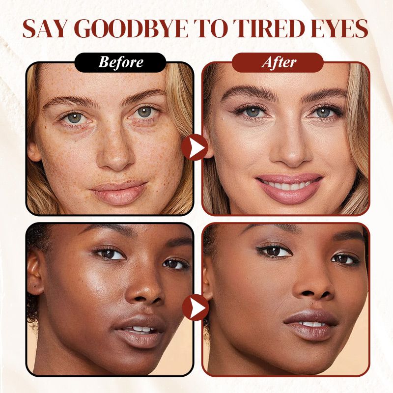 📢📢50% de réduction ! 💥Correcteur Magique pour les Yeux – Efface Cernes, Poches & Taches + Pinceau Offert 🎁✨