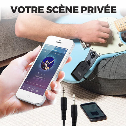 🔥 Mini Guitar Amp Pro 🎸 30W Son HD 🔊 20H d'Autonomie 🔋 Prêt pour le Busking 🌆 ACHETEZ PLUS, ÉCONOMISEZ PLUS ! 🎁