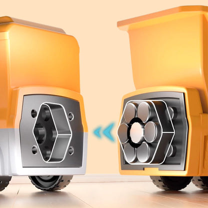🔥 Vente chaude 50% de réduction 🔥 Transformation magnétique ingénierie automobile assemblage jouets