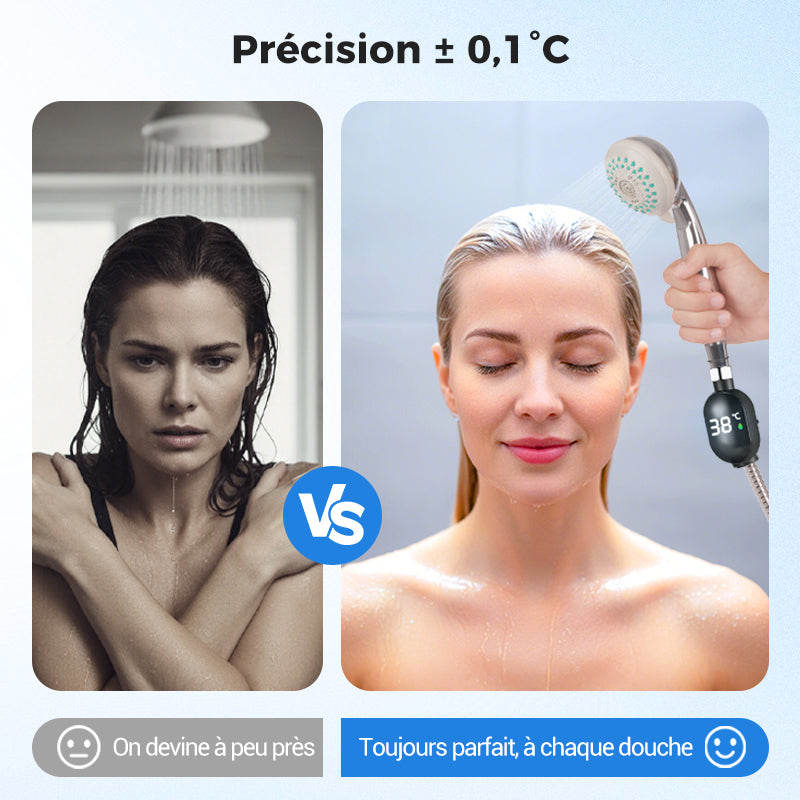 💧Douche thermometer🌡️ Plus de devinettes - Température instantanée ! 🚿