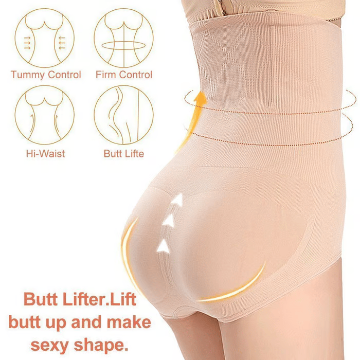 🎁Dernier jour - 1 acheté, 1 offert🎉Culotte gainante taille haute pour un ventre plat