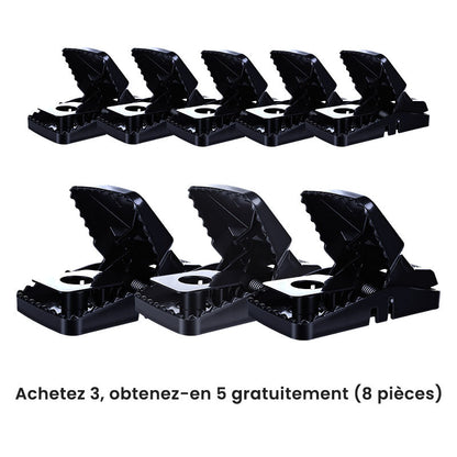 🐀 ACHETEZ 1 - RECEVEZ 1 GRATUIT ! ✨ Piège à Rats Réutilisable - Déclencheur Haute Sensibilité, Sécuritaire pour Enfants/Animaux, Conception Écologique 🏡🔧