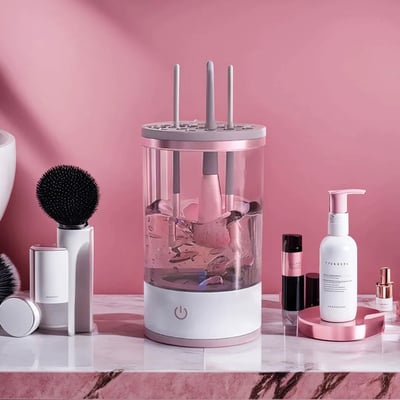 Nettoyant pour pinceaux de maquillage électrique (ACHETER 2 LIVRAISON GRATUITE)