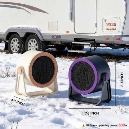 🔥 50% DE RÉDUCTION ! ❄️ Chauffage Instantané Portable – Mini Bureau & Extérieur, Chauffage Rapide & Économe ⚡✨