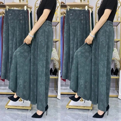 Pantalon à taille haute