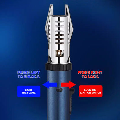 Briquet-soudeur grand modèle multifonction anti-vent