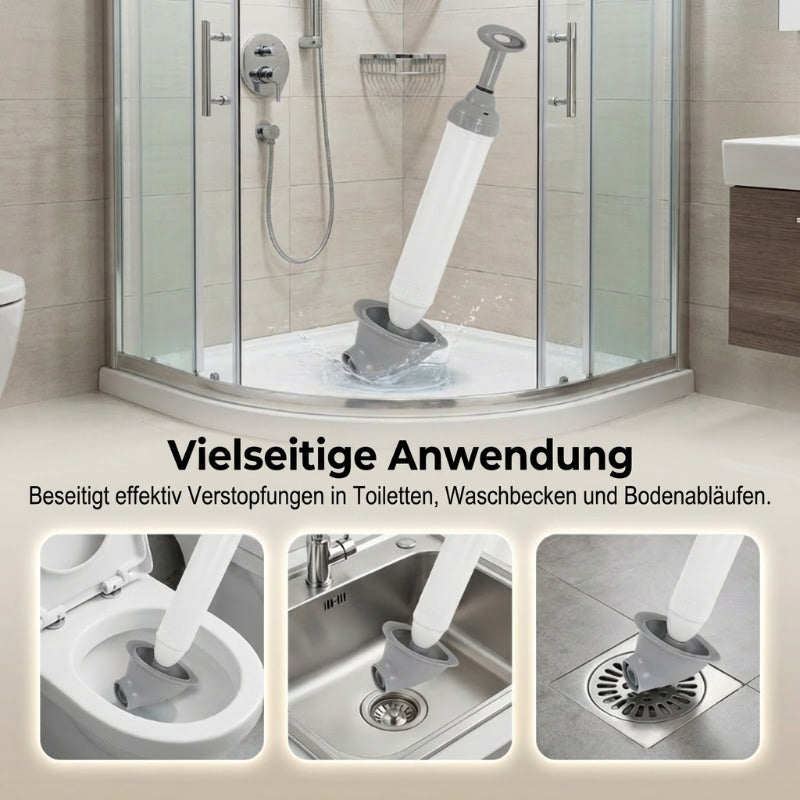 💎 Nettoyant haute pression pour canalisations de toilettes – Débouche instantané, sans produits chimiques, sans dégâts !