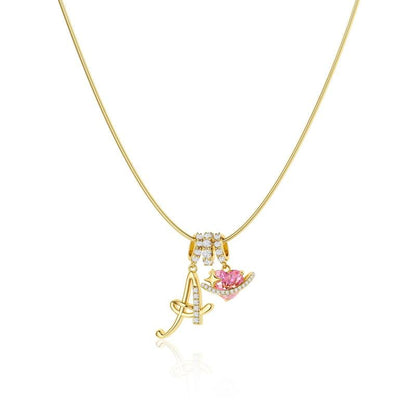 💖 DERNIER JOUR – 57 % DE RÉDUCTION ✨ Colliers à pendentifs 3 rangs avec initiales A-Z 🎀 | Personnalisés et élégants