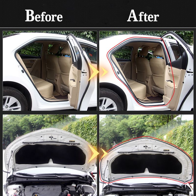 🚗49.99% de réduction 🧷Bande d'étanchéité en caoutchouc anti-poussière pour la réduction du bruit pour voiture