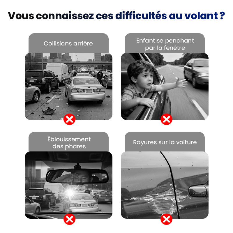 ⏳Offre spéciale à durée limitée⏰Rétroviseur Widefield SafeDrive
