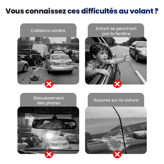 ⏳Offre spéciale à durée limitée⏰Rétroviseur Widefield SafeDrive