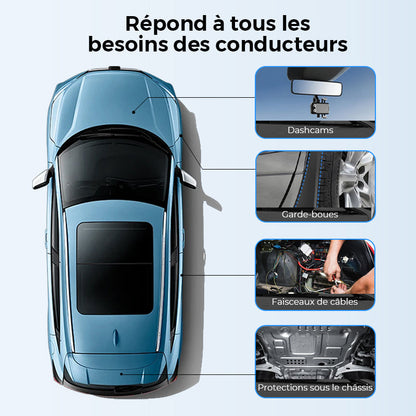 💥🧷 Boucle de cravate câble universelle en nylon