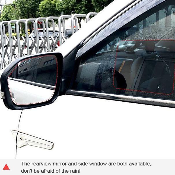🚗 ACHETEZ 1 OB TEN EZ 1 GRATUIT ! ✨ Film Imperméable pour Rétroviseur - Transparent & Antibuée, Sécurité Totale par Tous les Temps 🌧️✨