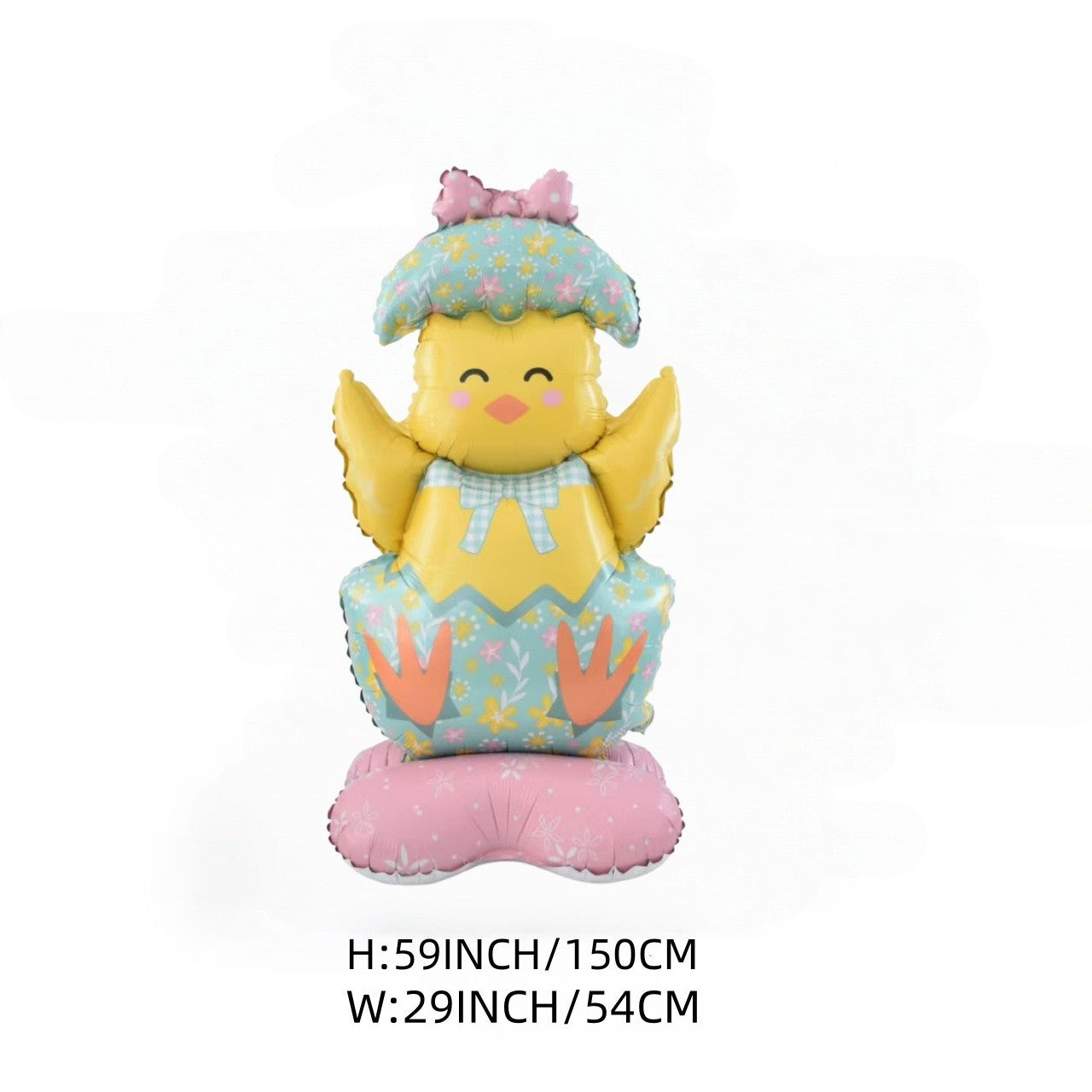 🐰 50% DE RÉDUCTION ! 🎉 Ballons 3D sur Pied pour Pâques – Géants Lapin/Carotte/Poussin/Œuf – Décoration Festive, Gonflage à l'Air & Parfait pour Enfants/Jardin 🌷