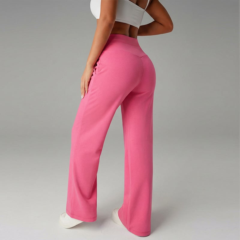 ⏰ 50% de réduction ! 💫 Pantalon droit ample uni pour femme – Confort & Élégance quotidienne ❄️👖