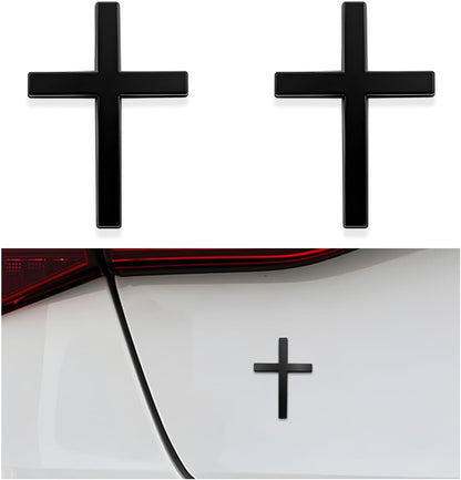 💥 ACHETEZ 1 OBJET, OBTENEZ-EN 1 GRATUIT ! 🚗✝️ Autocollants Badge Croix Métal Jésus Christ – Couvre-rayures Auto Adhésif 3D 🌟 📢📢 Vente Flash ⚡ : Se termine dans 3 heures ! ⏰⏰