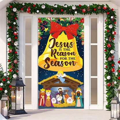 🎄Offres anticipées de Noël - 50 % de réduction🎅Décorations de Noël 2024 pour porte d'entrée🎅