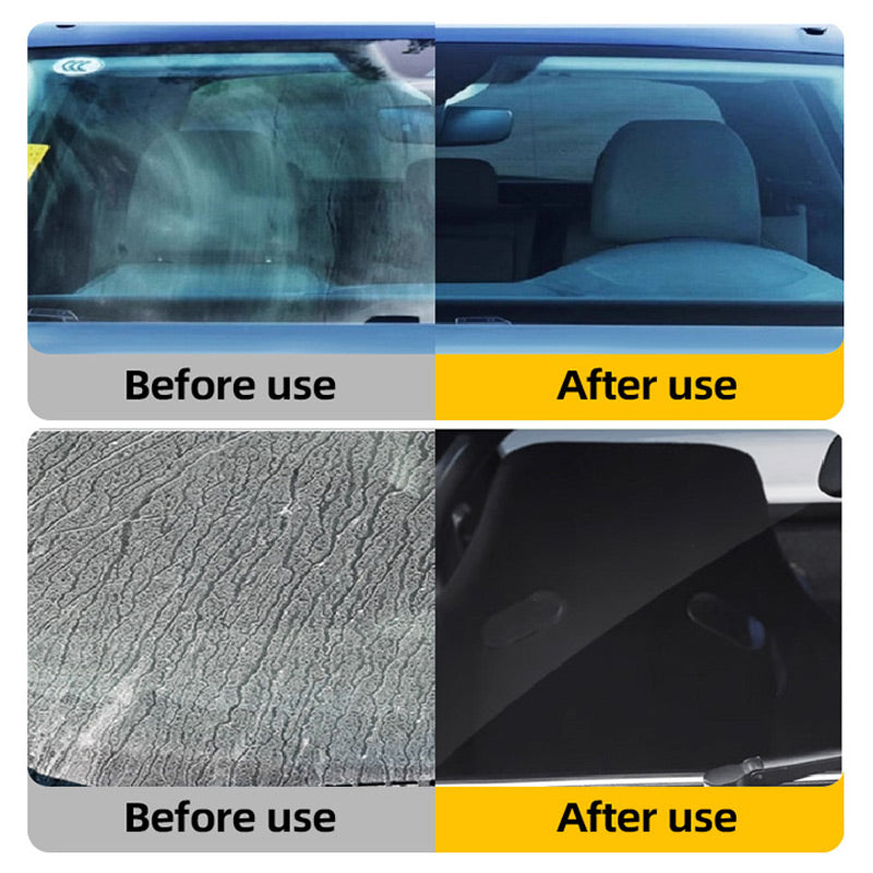 🔥Liquide de polissage pour vitres automobiles – Effacez les marques de façon permanente, économisez sur les coûts de remplacement !