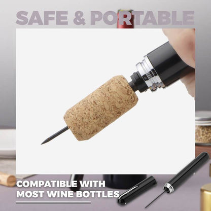 Ouvre-bouteille à pompe à air