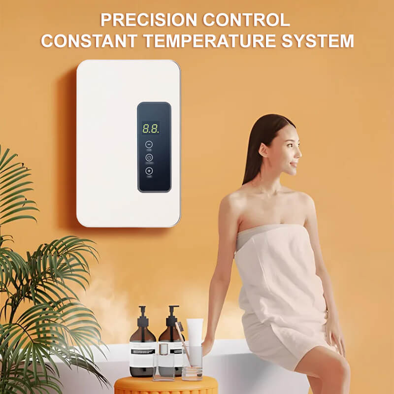 🔥 60% DE RÉDUCTION ! ✨ Chauffe-eau Instantané sans Réservoir - Design Compact avec Contrôle de Température Numérique pour Économie d'Énergie ⚡🚿