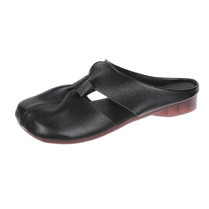 🔥Soldes d'été 52% de réduction👣Mules plates à découpes