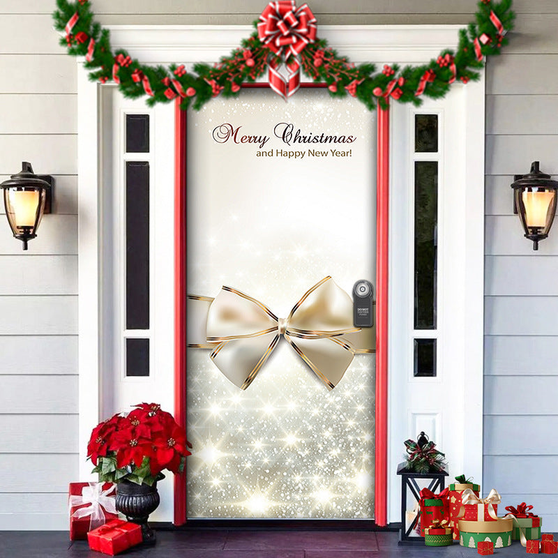 🎄Offres anticipées de Noël - 50 % de réduction🎅Décorations de Noël 2024 pour porte d'entrée🎅