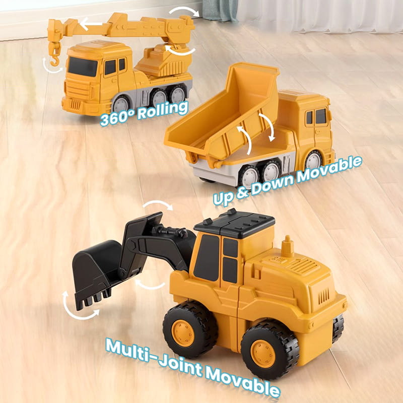 🔥 Vente chaude 50% de réduction 🔥 Transformation magnétique ingénierie automobile assemblage jouets
