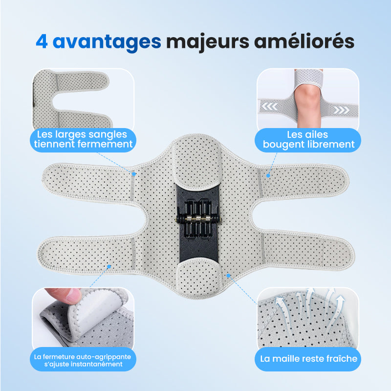 🔥Genouillère ajustable de protection du genou pour le sport💥