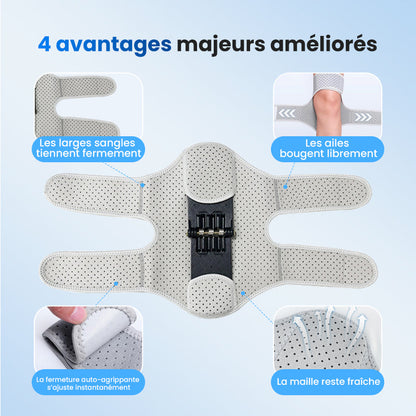 Genouillère ajustable de protection du genou pour le sport