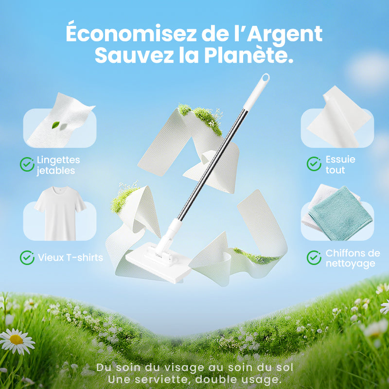 🎁55 % de réduction🧹✨ Balais à poussière jetables avec 50 à 250 lingettes – pratiques et efficaces💥🌟