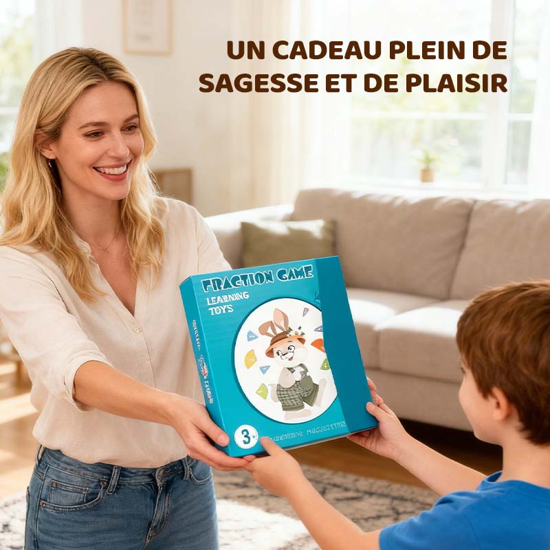 🏆VENTE DU DERNIER JOUR 50 % DE RÉDUCTION💖Puzzle de livre de fractions magnétiques pour enfants