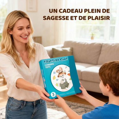 🏆VENTE DU DERNIER JOUR 50 % DE RÉDUCTION💖Puzzle de livre de fractions magnétiques pour enfants