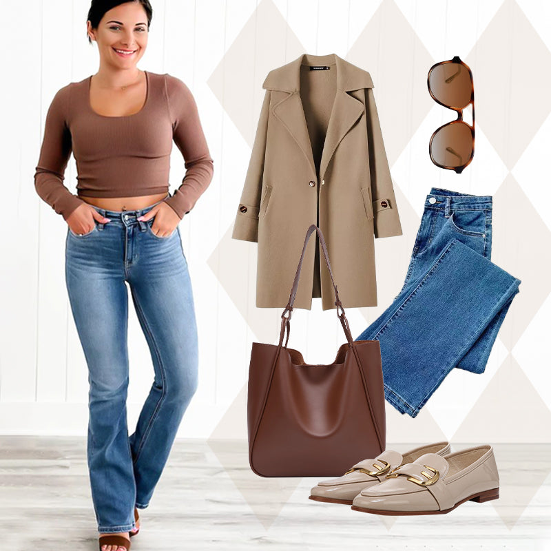 🔥Pantalon stretch à taille haute pour les abdominaux 👖 + extensible à 360° pour une silhouette plus mince