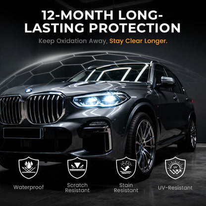 Restaureur de Phares Professionnel 180 ml avec Éponge 🧽🚗